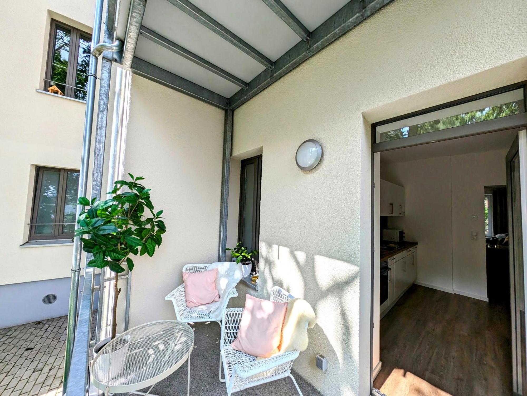 Bohnapartments - Altstadtoase - Balkon Und Garten - Wlan Erfurt Exterior photo